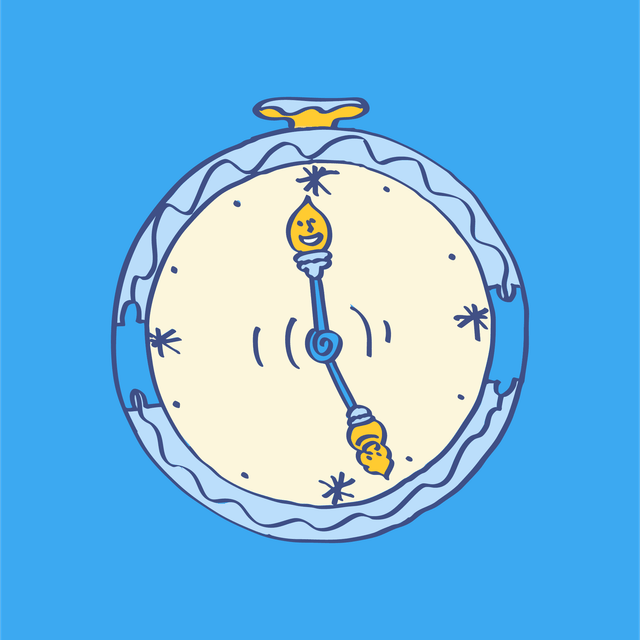 Wikimania 2026 clock illustrations